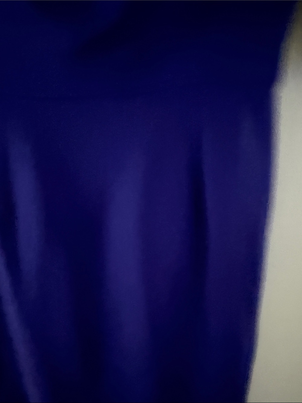 Trina Turk-Like New-Elegant Royal Purple Sheath Dress with Twist Neckline-Size 4 - Picture 4 of 6